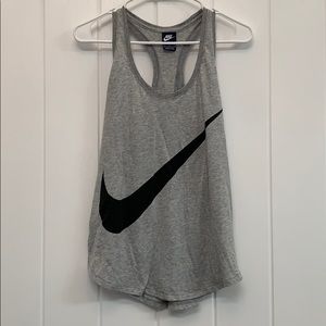 Nike grey workout tank